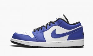 Nike Air Jordan 1 Low 'Game Royal' Schoenen Heren Wit Koningsblauw Nederland | 315826-BIN