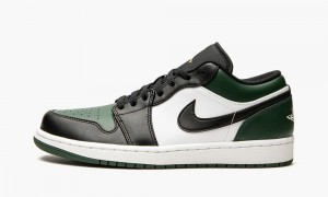 Nike Air Jordan 1 Low 'Green Neus' Schoenen Heren Groen Wit Zwart Nederland | 598276-ODX