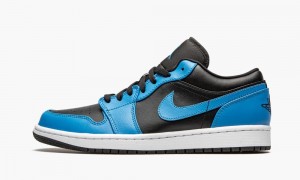 Nike Air Jordan 1 Low 'Laser Blue' Schoenen Heren Blauw Zwart Wit Nederland | 325961-FPL