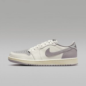 Nike Air Jordan 1 Low OG Schoenen Heren Grijs Zwart Nederland | 759486-VED