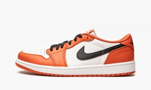Nike Air Jordan 1 Low OG 'Starfish' Schoenen Heren Oranje Wit Zwart Nederland | 978362-XPC
