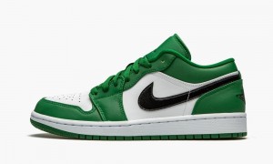 Nike Air Jordan 1 Low 'Pine Green' Schoenen Heren Diepgroen Zwart Wit Nederland | 045328-JDM