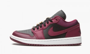 Nike Air Jordan 1 Low SE 'Beetroot' Schoenen Dames Paars Zwart Nederland | 425186-YHE