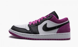 Nike Air Jordan 1 Low SE 'Fuchsia' Schoenen Heren Zwart Zwart Nederland | 049862-BSD