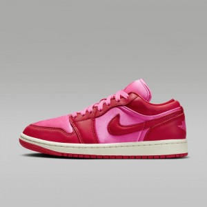 Nike Air Jordan 1 Low SE Schoenen Heren Roze Rood Nederland | 067328-YAZ