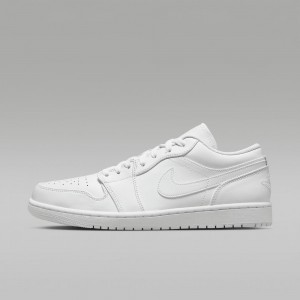 Nike Air Jordan 1 Low Schoenen Dames Wit Nederland | 165839-ILW