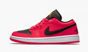 Nike Air Jordan 1 Low 'Siren Red' Schoenen Dames Rood Zwart Wit Nederland | 702894-YFX