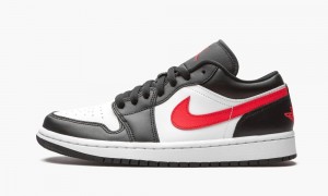 Nike Air Jordan 1 Low 'Siren Red / Black / White' Schoenen Dames Zwart Rood Wit Nederland | 270436-MOL