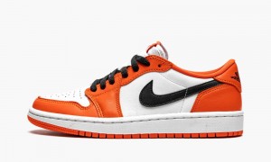 Nike Air Jordan 1 Low 'Starfish' Schoenen Dames Wit Zwart Oranje Nederland | 578416-FTR