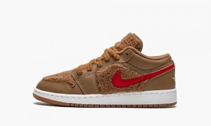 Nike Air Jordan 1 Low UTL GS 'Teddy Bear' Schoenen Kinderen Blauw Nederland | 256497-SCN