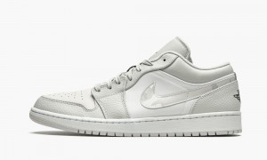 Nike Air Jordan 1 Low 'White Camo' Schoenen Heren Wit Grijs Nederland | 405762-QWE
