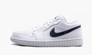 Nike Air Jordan 1 Low 'White / Obsidian' Schoenen Heren Wit Obsidian Wit Nederland | 530716-XQA