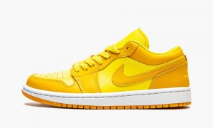 Nike Air Jordan 1 Low 'Yellow Strike' Schoenen Dames Geel Wit Nederland | 862547-FVO