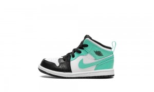 Nike Air Jordan 1 MID TD 'Tropical Twist' Schoenen Kinderen Wit Zwart Nederland | 523067-MHT