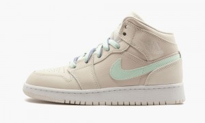 Nike Air Jordan 1 Mid GG 'Phantom' Schoenen Kinderen Paars Nederland | 217893-HGU