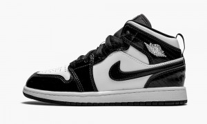 Nike Air Jordan 1 Mid PS 'All Star 2021' Schoenen Kinderen Zwart Wit Nederland | 205748-VRJ