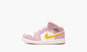 Nike Air Jordan 1 Mid SE 'Arctic Pink' Schoenen Kinderen Roze Nederland | 795432-SJC
