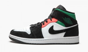 Nike Air Jordan 1 Mid SE 'South Beach' Schoenen Heren Wit Zwart Nederland | 729810-JSW