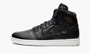 Nike Air Jordan 1 RET High NOUV BHM 'BHM' Schoenen Heren Wit Zwart Groen Nederland | 825690-UAC