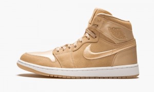 Nike Air Jordan 1 RET High 'Season of Her - Ice Peach' Schoenen Dames Koraal Wit Metal Goud Nederland | 032561-TXJ