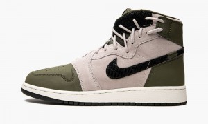 Nike Air Jordan 1 Rebel XX 'Olive Canvas' Schoenen Dames Olijfgroen Nederland | 307865-POY