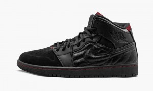 Nike Air Jordan 1 Retro 99 'Last Shot' Schoenen Heren Zwart Rood Nederland | 127490-UXW