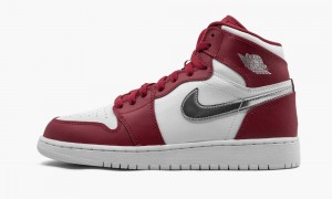 Nike Air Jordan 1 Retro High BG 'Silver Medal' Schoenen Kinderen Rood Metal Wit Nederland | 729156-IQT