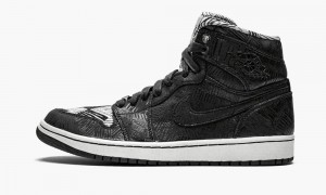 Nike Air Jordan 1 Retro High 'Black History Month' Schoenen Heren Zwart Wit Nederland | 608943-LXK