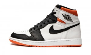 Nike Air Jordan 1 Retro High OG 'Electro Orange' Schoenen Heren Wit Oranje Zwart Nederland | 960273-WZQ