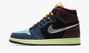 Nike Air Jordan 1 Retro High OG GS 'Bio Hack' Schoenen Kinderen Bruin Roze Blauw Nederland | 690357-VBE