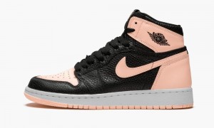 Nike Air Jordan 1 Retro High OG GS 'Crimson Tint' Schoenen Kinderen Zwart Rood Wit Nederland | 320794-RKT