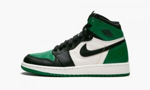 Nike Air Jordan 1 Retro High OG GS 'Pine Green' Schoenen Kinderen Diepgroen Zwart Nederland | 902137-QRP
