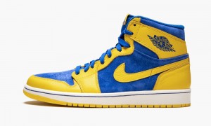 Nike Air Jordan 1 Retro High OG 'Laney' Schoenen Heren Koningsblauw Wit Nederland | 510269-EPZ
