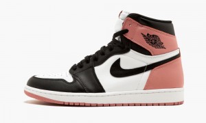 Nike Air Jordan 1 Retro High OG NRG 'RUST PINK' Schoenen Heren Wit Zwart Rood Roze Nederland | 143207-JYC