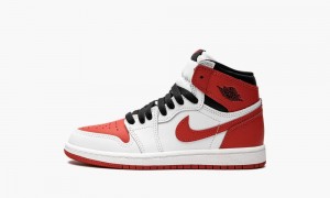 Nike Air Jordan 1 Retro High OG PS 'Heritage' Schoenen Kinderen Wit Rood Zwart Nederland | 475938-JIB