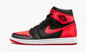 Nike Air Jordan 1 Retro High OG SE 'Satin' Schoenen Heren Zwart Rood Wit Nederland | 250473-SKA