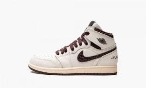 Nike Air Jordan 1 Retro High OG SP 'A Ma Maniere' Schoenen Kinderen Bordeaux Nederland | 619348-PYM
