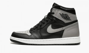 Nike Air Jordan 1 Retro High OG 'Shadow' Schoenen Heren Zwart Grijs Wit Nederland | 503692-QMX