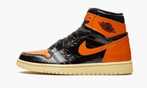 Nike Air Jordan 1 Retro High OG 'Shattered Backboard 3.0' Schoenen Heren Zwart Lichtgeel Nederland | 415302-HFN
