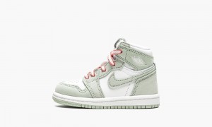 Nike Air Jordan 1 Retro High OG TD 'Seafoam' Schoenen Kinderen Roze Groen Wit Nederland | 639715-LQX