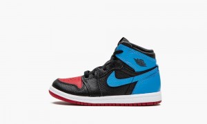 Nike Air Jordan 1 Retro High OG TD 'UNC to Chicago' Schoenen Kinderen Zwart Blauw Nederland | 568027-PEU