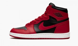 Nike Air Jordan 1 Retro High OG 'Varsity Red' Schoenen Heren Rood Zwart Nederland | 532067-HJK