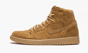 Nike Air Jordan 1 Retro High OG 'Wheat' Schoenen Heren Goud Nederland | 862053-QLN