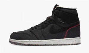 Nike Air Jordan 1 Retro High OG Zo 'Space Hippie' Schoenen Heren Zwart Grijs Rood Nederland | 562780-MYG