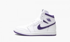Nike Air Jordan 1 Retro High PS 'Court Purple' Schoenen Kinderen Wit Paars Nederland | 506271-LXI