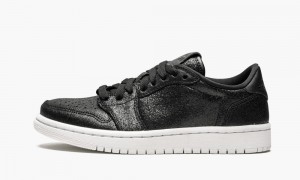 Nike Air Jordan 1 Retro Low NS 'Black White' Schoenen Dames Zwart Metal Goud Wit Nederland | 035624-DAO