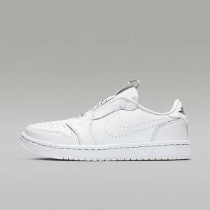 Nike Air Jordan 1 Retro Low Slip Schoenen Dames Wit Nederland | 637150-ZAU