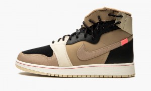 Nike Air Jordan 1 Retro Rebel 'Utility Pack' Schoenen Dames Zwart Beige Nederland | 097385-BML