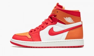 Nike Air Jordan 1 ZOOM CMFT 'Red Hot Curry' Schoenen Dames Rood Diepgeel Nederland | 502436-IMD