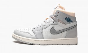 Nike Air Jordan 1 Zoom CMFT 'London' Schoenen Heren Grijs Wit Nederland | 438120-JTL